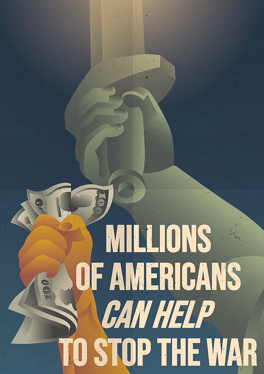/Millions of Americans can help to stop the war