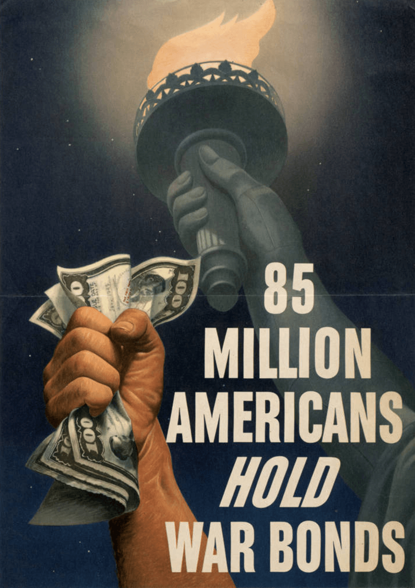 /85 Million of Americans hold war bonds